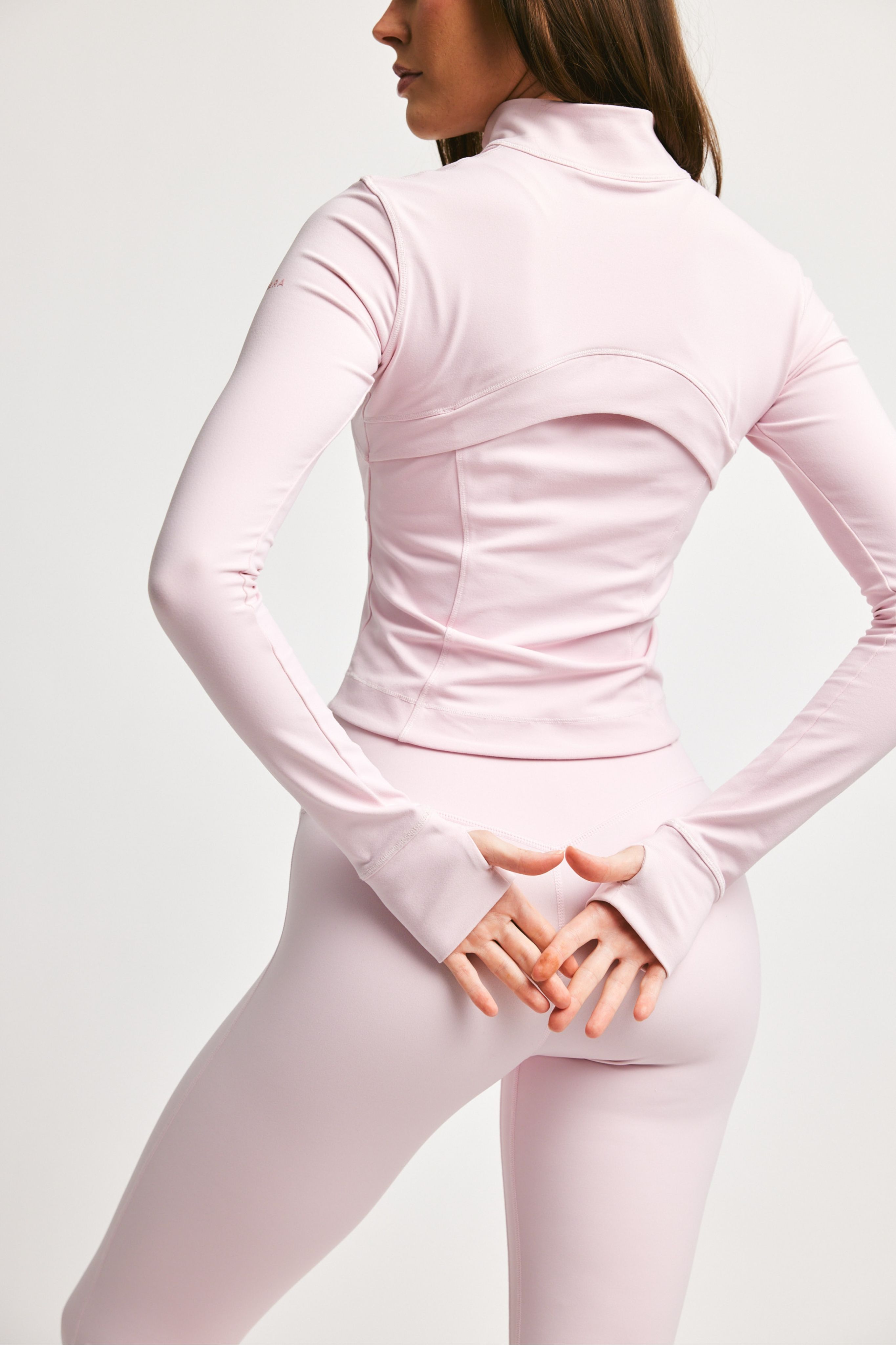 Sculptluxe® Zip Jacket - Millenial Pink